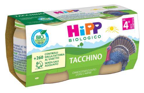 Omogeneizzato HIPP Bio Tacchino 2x80g